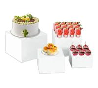 Presentoir A Gateau Cube Présentoir Buffet Blanc Presentoir Aperitif Buffet Presentoir Buffet Traiteur Acrylique pour A a SUPPORT