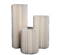 Présentoir à gâteaux cylindrique pour fêtes, mariages, anniversaires et fêtes prénatales, H 60, 80 ou 100 cm