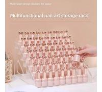 Présentoir à vernis à ongles en acrylique transparent 7 niveaux/5 niveaux/3 niveaux, support d'exposition multicouche, étagère de rangement cosmétique, porte-lunettes, cadre photo, présentoir à bijoux