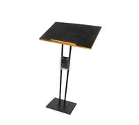 Présentoir avec boîte de rangement, support de podium pour mariages, discours, hôtels, maison, centre commercial, bureau d'information