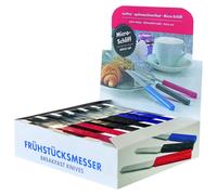 Présentoir de comptoir pour couteaux de petit-déjeuner, 30 couteaux par présentoir