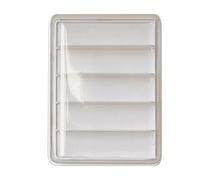 Présentoir de figurine - Boîte acrylique transparente, vitrine modèle d'action, organisateur de rangement de collection, support d'exposition de bureau | Présentoir transparent avec design empilable