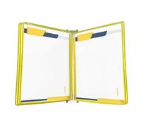 Présentoir de référence magnétique pour certificats, porte-documents mural pour papier A4 standard, affiches, documents, recettes, menus pour magasins hantier, comptoir, restaurant
