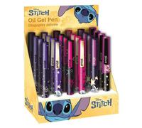 Présentoir de stylos à encre gel Disney Gold Stitch, 24 pièces - PATIO