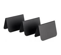 Présentoir de table, 105 x 60 x 65 mm, set de 10, noir