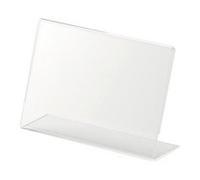 Présentoir de bureau - Helit - (L)150 x (H)100 mm - Acryliq