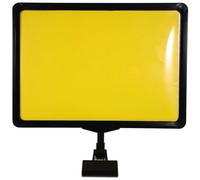 Présentoir d'étiquettes de prix haut de gamme ¿ ABS durable, 30 x 21 cm, léger et polyvalent pour magasins, restaurants, expositions, etc.