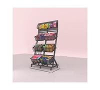 Présentoir empilable pour comptoir de vente au détail pour supermarchés, magasins, cafés, bars, bureaux - Solution de rangement polyvalente