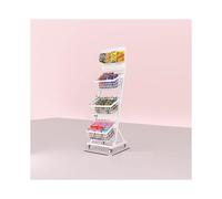 Présentoir empilable pour comptoir de vente au détail pour supermarchés, magasins, cafés, bars, bureaux - Solution de rangement polyvalente