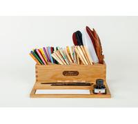 Présentoir en bois Herbin pour instruments d'écriture