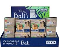 Présentoir Panaché Mini Absorbeurs Bali + Recharges Neutres Et Senteur Coton Présentoir Panaché Mini Absorbeurs Bali + Recharges