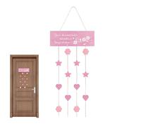Présentoir photo mural - Support de décoration murale esthétique en bois | Décorations à suspendre pour œuvres d'art pour , salon, entrée, bureau, dortoir, école, raga