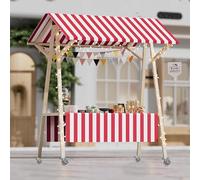 Présentoir pliable en bois pour événements alimentaires, crème glacée, fruits, fleurs, kiosque pour vente de hot-dogs, marchés en plein air