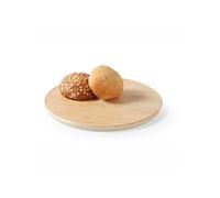 Présentoir Rond en Mélamine Effet Bois Ø 23 à 32,5 cm