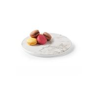 Présentoir Rond en Mélamine Effet Marbre Ø 23 à 32,5 cm