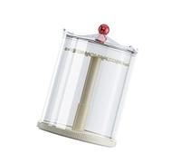 Présentoir rotatif pour porte-clés multicouche, résistant à la poussière, étui transparent robuste en ABS pour paquets aveugles, porte-clés