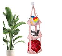 Présentoir sphérique - Piédestal suspendu empilé pour organiser | Cadre plus architecture à profil et élément de crochet flottant pour porte de garage, chambre, salon et chambre d'enfant