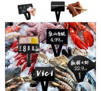 présentoirs d'étiquettes enfichables, clips de signalisation en plastique, mini-panneaux pour affichage alimentaire panneau d'affichage, clips de signalisation, panneaux et présentoirs de magasin