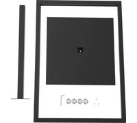 Présentoirs pour panneaux et affiches - Présentoirs sur pied - Pour panneaux de 5 mm - Cadre 90×65 cm - Hauteur totale 160 cm - Fer - Blanc