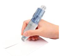 Press Type Glue, Erasable Craft Pen, Adhesive Aid with Quick Dry Effect, Scrapbook Helper with Durable Grip, 15 x 6,5 cm Catégorie Papeterie, Colle de bricolage pour débutants, professionnels, école