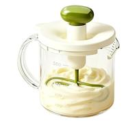Press Whisk Cup - Récipient De Mélange À Commande Manuelle, Batteur Transparent De Grande Capacité | Outil De Cuisine Pour Mélanger La Crème Et La Pâte Aux Œufs Et Pour La Cuisine À Domicile