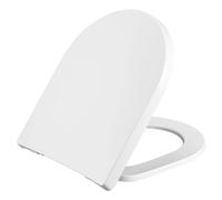 Pressalit Comfort D2 abattant WC - 50x40x36.8cm - fermeture douce & déverrouillage rapide - modèle à charnière DK3 - polygiene - blanc 1050011-dk3999