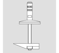 Pressalit I-Can Jeu de charnières pour abattant WC Pressalit I-Can, DE4999,