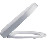 Pressalit Lot de 3 abattants de WC avec amortisseur de fermeture, blanc, pour modèles de WC Duravit Starck 3