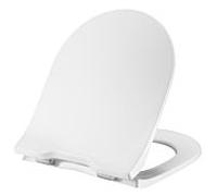 Pressalit Objecta D Pro WC 998011-DF7999 blanc polygiene, charnière fixe DF7, Inox , avec couvercle, standard