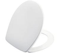Pressalit WC siège 3000/190 avec revêtement 190000UN3999 blanc, avec charnières universelles UN3 de Inox