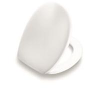 Pressalit WC siège 316000-UN3999 blanc , charnière universelle UN3, acier inoxydable, avec couvercle, standard