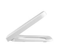 Pressalit WC siège 780000-D98999 blanc , avec couvercle, charnière combinée D98, fixe, acier inoxydable, amovible