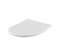 Pressalit Zano abattant WC Slim avec couvercle avec softclose et lift-off pour WC suspendu Zano et Zano Compact blanc 1020000DG5999