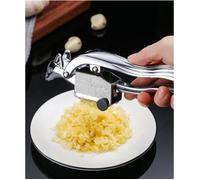 Presse à ail, Presse Ail Inox Professionnel, Ecrase Ail avec Poignée Antidérapante pour Restaurant Maison Cuisine