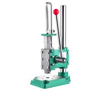 Presse À Crémaillère Manuelle, Presse À Percer Robuste Avec Course De Coulisseau De 70 mm, Poinçon De 12,7 mm Et Ouverture D’Alimentation De 27 mm, Presse À Poinçonner Pour Cuir, Plastiqu Square-Head