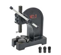 Presse à Crémaillère - VEVOR - 235x160x263 mm,7,5 kg,avec Levier et Volant,pour Estampage, Pliage,Étirement,Formage