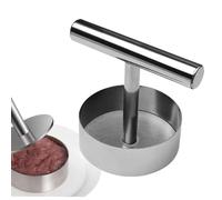Presse à hamburger - Acier inoxydable 11,5x9cm | Smash Burger Press, Hamburger Patty Press, Machine à hamburger à viande antiadhésive | Gadgets de cuisine pour griller et cuire des sandwichs à la