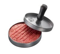 Presse à hamburger - Gefu - Noir - Aluminium - Revêtement en zinc - Poignée en plastique