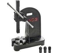 Presse à mandriner VEVOR, Presse manuelle à levier de 3 t, Presse manuelle à mandriner Presse manuelle de précision, 310 mm de hauteur maximale, Presse manuelle de bureau en fonte, pour poinçonner, pl