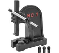 Presse à mandrinSM® - Presse manuelle à levier 1 t, Presse manuelle à mandrin Précision, 150 mm de hauteur maximale - Presse de découpage de bureau en fonte - Découper, plier, étirer, former -