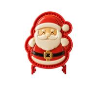Presse à Noël Moules Réutilisables Sapin Renne | Set de moules à tarte de Noël avec 7 motifs festifs. Pressage en une fois - coupe & estampe en un geste.