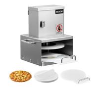 Presse à Pâtes Électrique-VEVOR-Plaque 15 cm-Presse à Pizza en Acier Inoxydable-Épaisseur Réglable