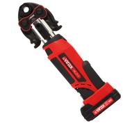 Virax Presse à sertir Viper L2X – Coffret inserts V 12-14-16-18-22 + 2 batteries