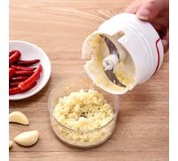 Presse-ail cuisine maison pour presse-purée en plastique | Presse-ail manuel blanc, petit presse-ail en plastique, gousses et légumes, outil de lave-vaisselle