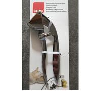 presse ail dénoyauteur 16 cm , presse ail en inox ,200 grammes, très robuste