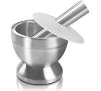 Presse-ail, durable, épices, herbes aromatiques - Set de pilon et moulin, pilon, moulin à grains, ail, herbes aromatiques, aliments, cuisine