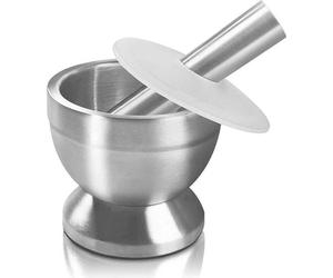 Presse-ail, durable, épices, herbes aromatiques - Set de pilon et moulin, pilon, moulin à grains, ail, herbes aromatiques, aliments, cuisine