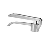 Presse-ail en Acier Inoxydable 304, Poignée Ergonomique Argenté | Broyeur de Gingembre Multi-Usage, Nettoyage Facile, Anti-Rouille, la Cuisine Professionnelle