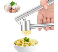 Presse Ail - Inox Professionnel - Ergonomique - Facile à Nettoyer - Durable