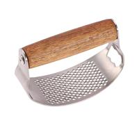 Presse-ail Manuel De Cuisine À Bascule - Appareil De Cuisson Coupe-ail À Bascule | Presse Ail À Bascule Inox | Broyeur D'ail Portatif | Hachoir Ail Coupe Ail Garlic Press, Facile À Utiliser